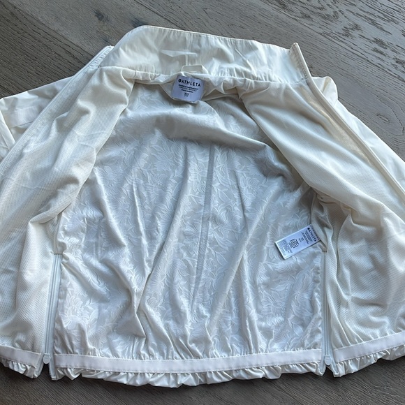 Athleta Sightseer Lace Jacket in Magnolia White (XXS) - EUC worn once! - Picture 8 of 14